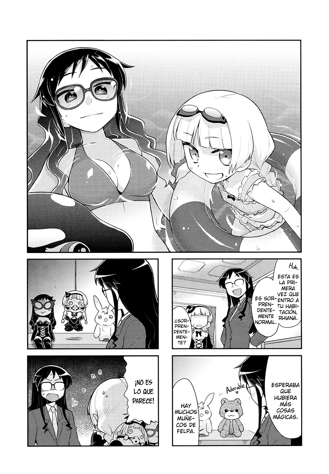 Majo to Houki to Kurobuchi Megane-Volume 1 Chapter 7